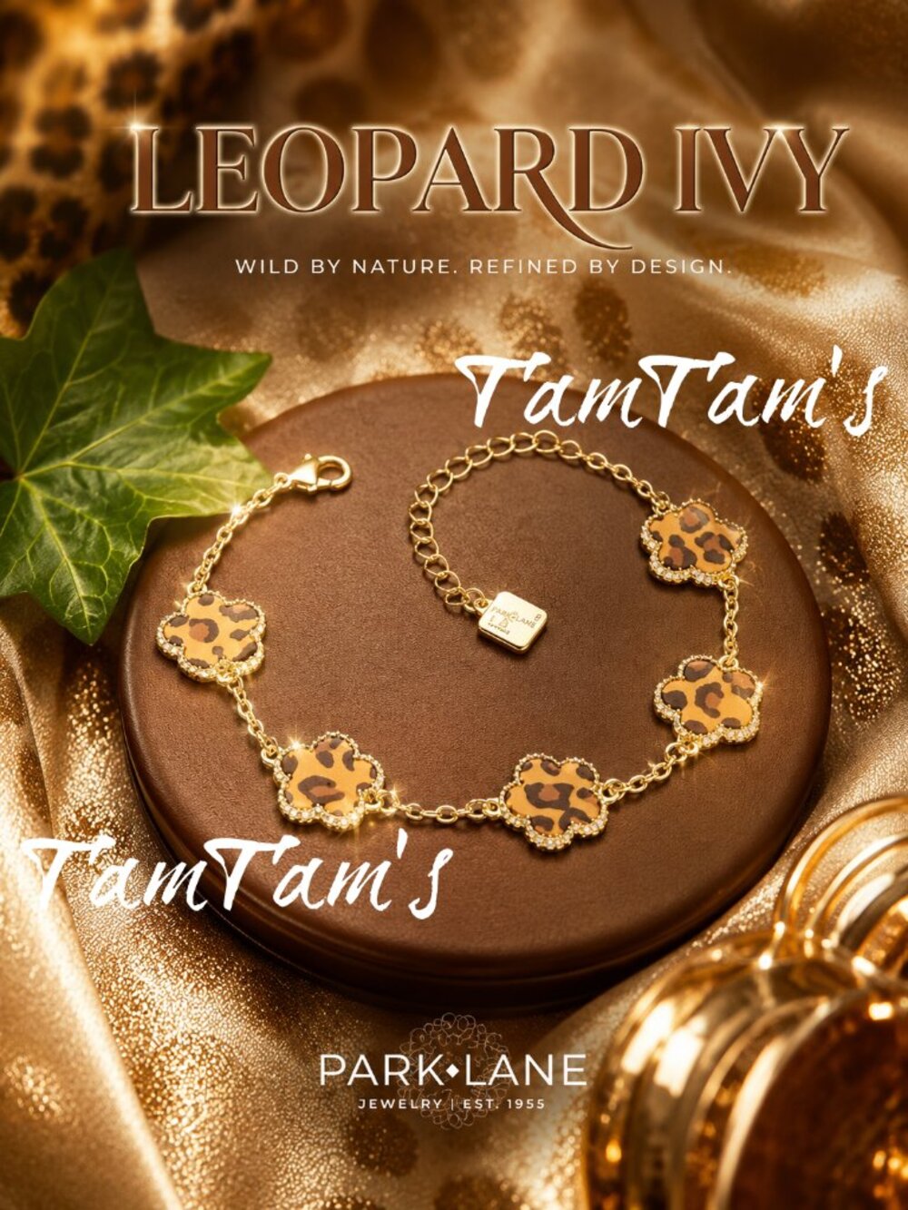 Park Lane Ivy Leopard bracelet